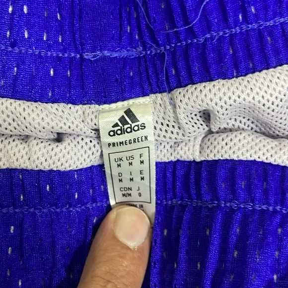 Adidas and NBA Shorts bundle (M and L but fit like a short L) - Picture 5 of 6